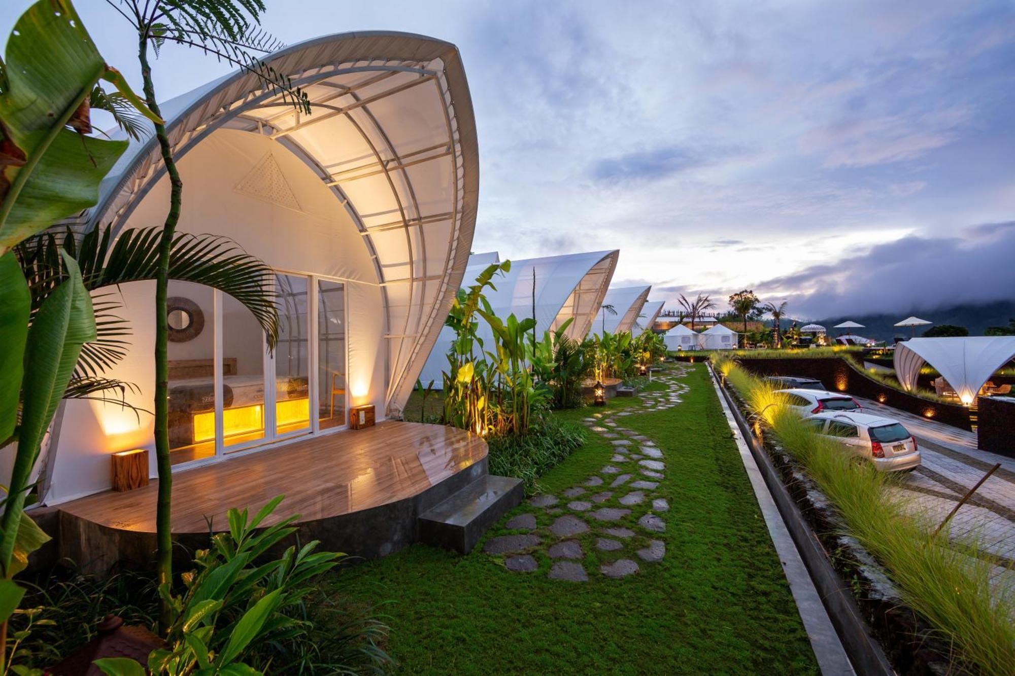 The Dewi Kintamani Luxury Glamping And Natural Hotspring Exterior photo