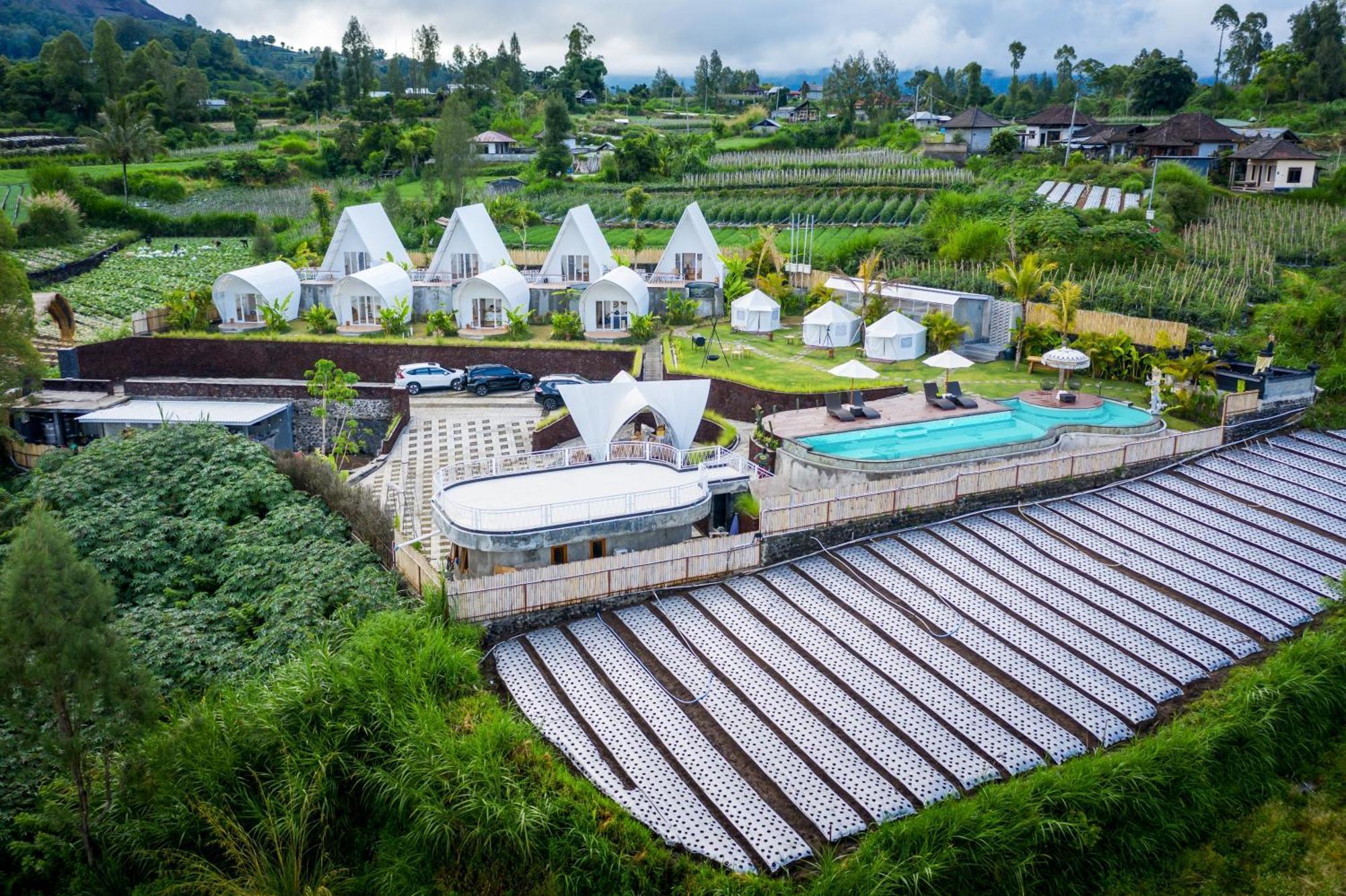 The Dewi Kintamani Luxury Glamping And Natural Hotspring Exterior photo