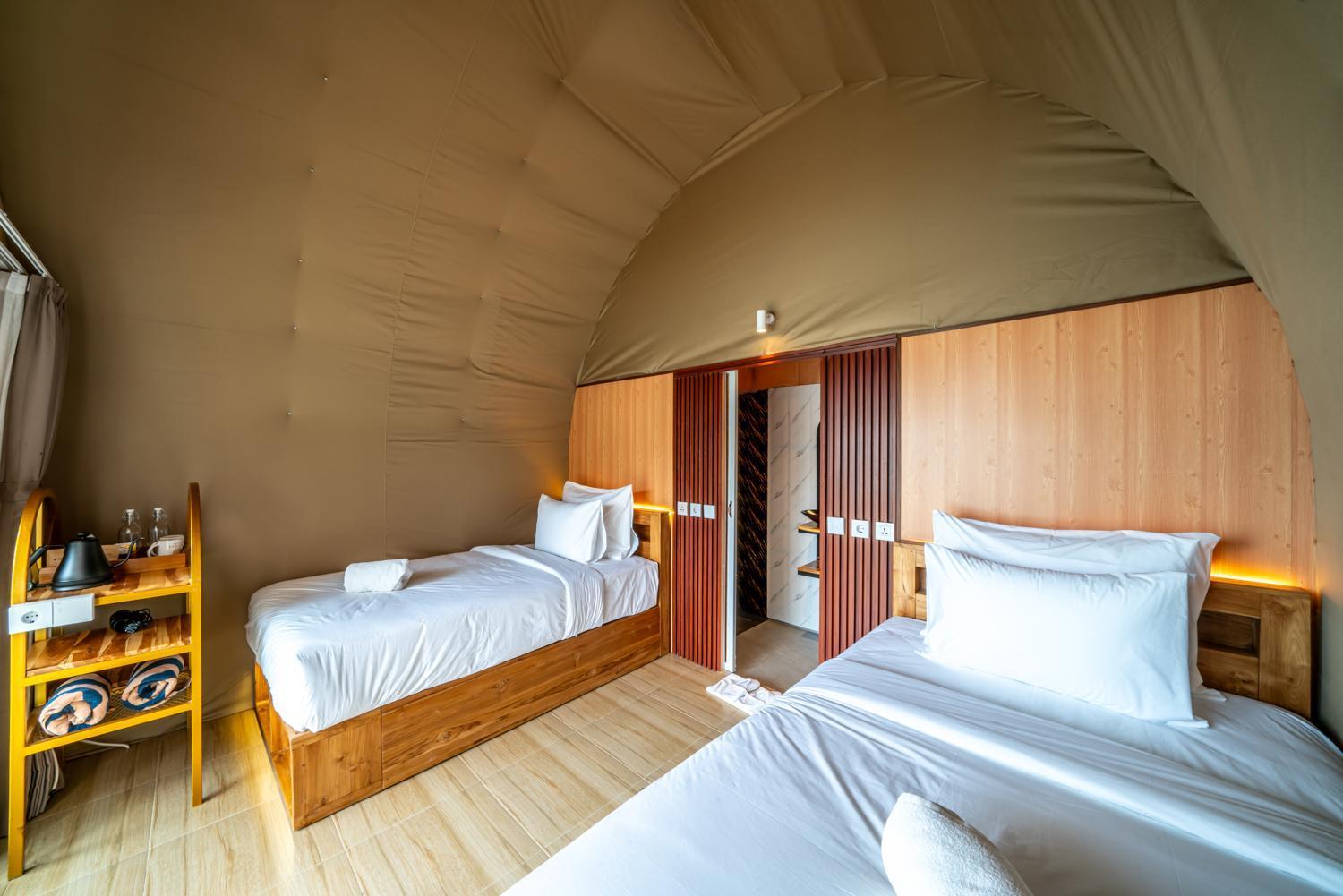 The Dewi Kintamani Luxury Glamping And Natural Hotspring Exterior photo