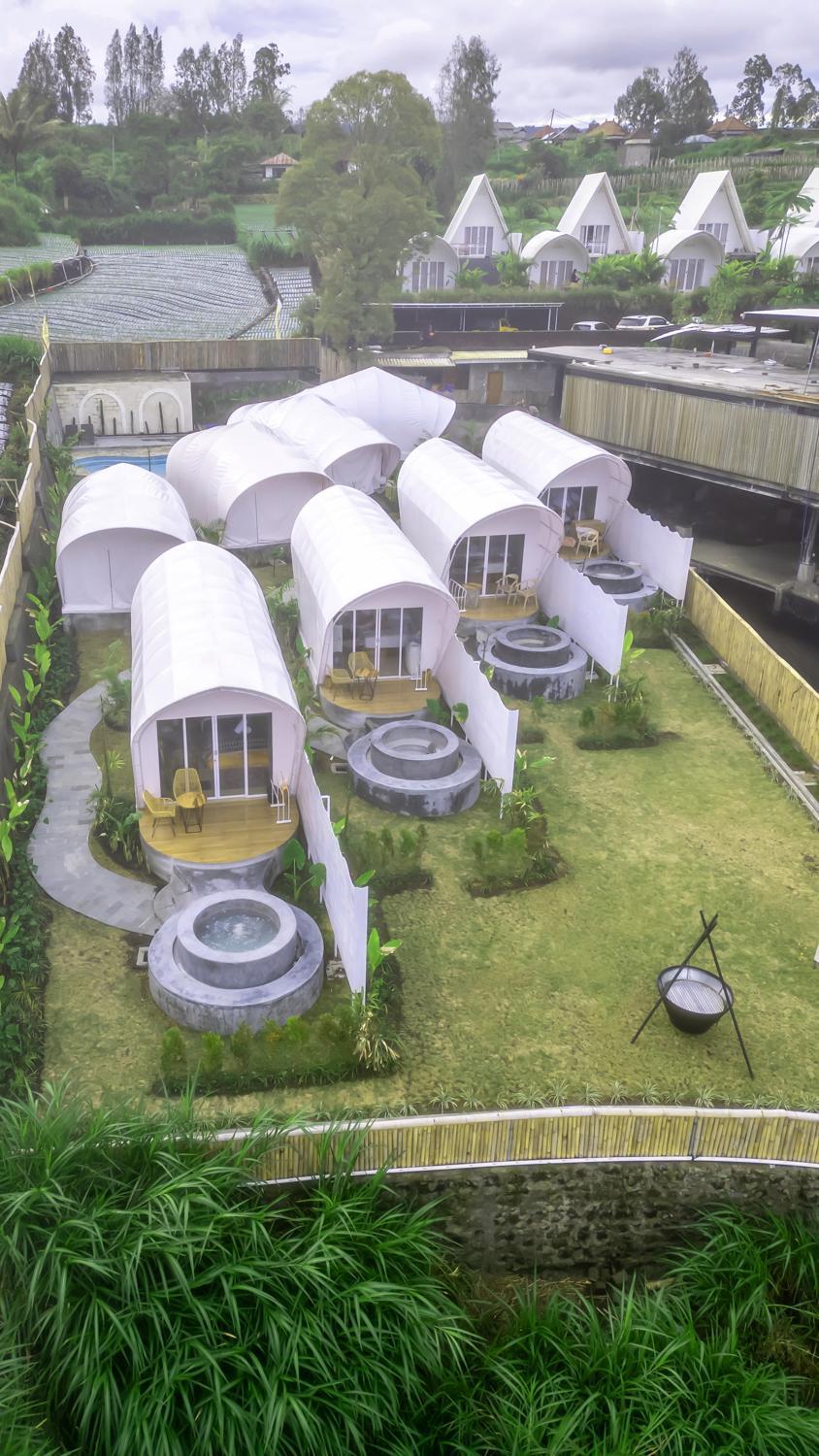 The Dewi Kintamani Luxury Glamping And Natural Hotspring Exterior photo