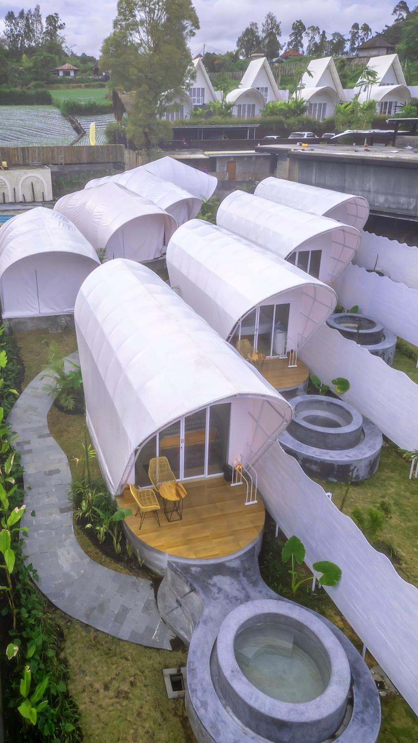 The Dewi Kintamani Luxury Glamping And Natural Hotspring Exterior photo